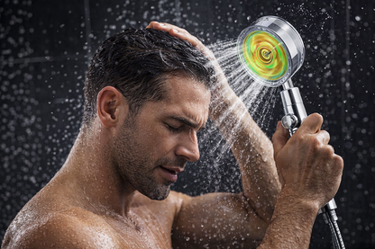 Cabezal de ducha presurizado 360